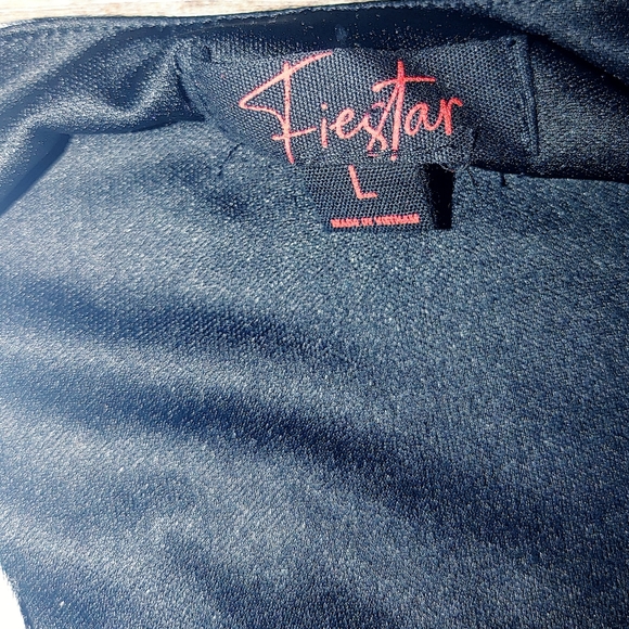 🔥 Faux Wrap Black and Gray Short Sleeved Tie Dye Dress - Picture 12 of 12